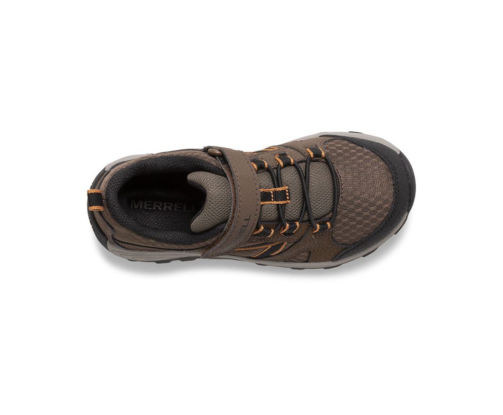 Merrell Sneakers Brown - Outback Low - Kids 13ZKCFMYR